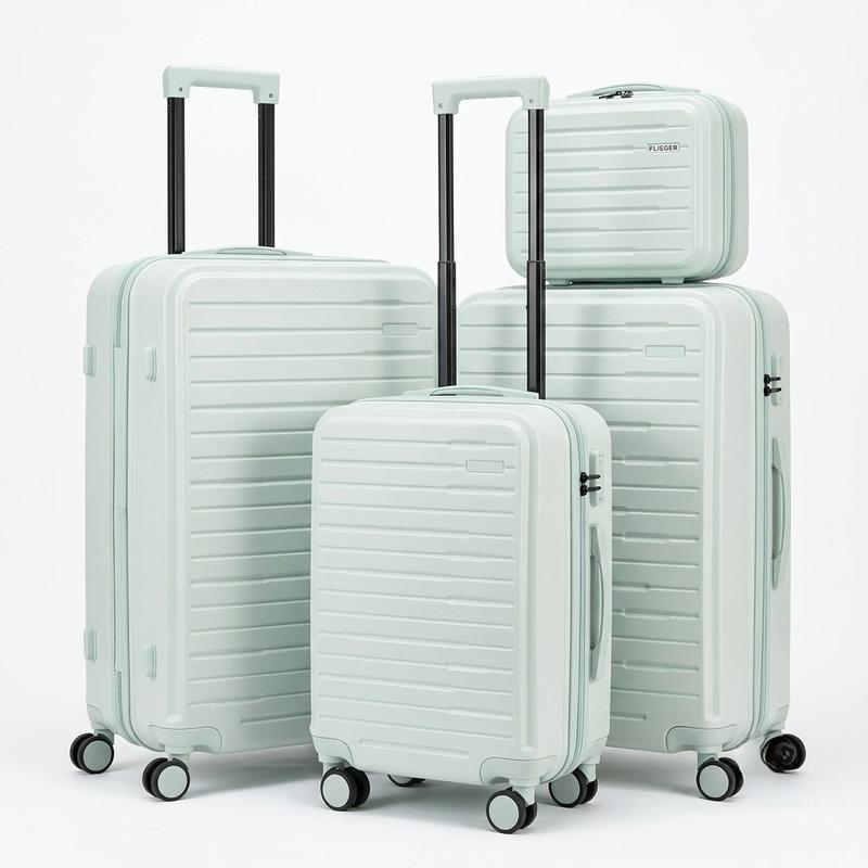 4-piece hard-shell luggage set