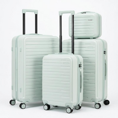 4-piece hard-shell luggage set