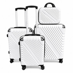 4-piece hard-shell luggage set