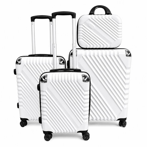 4-piece hard-shell luggage set