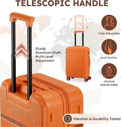 4-piece hard-shell luggage set